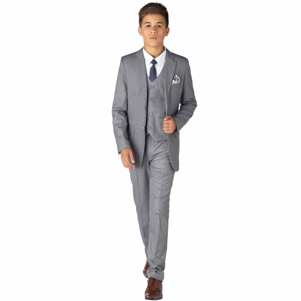 Boys Formal Occassion Suite (Dove Grey- size 10)